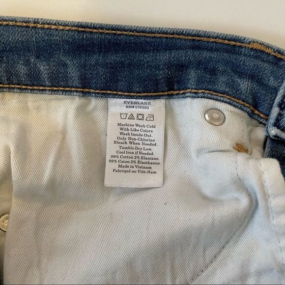 Everlane Skinny High Rise Ankle Jeans Size 27 - Picture 2 of 7